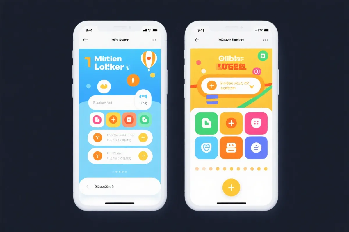 开奖大厅App界面预览